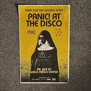 Panic! At The Disco Pray for the Wicked Tour Poster 8 x 17 inches